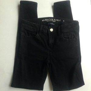 black skinny jeans